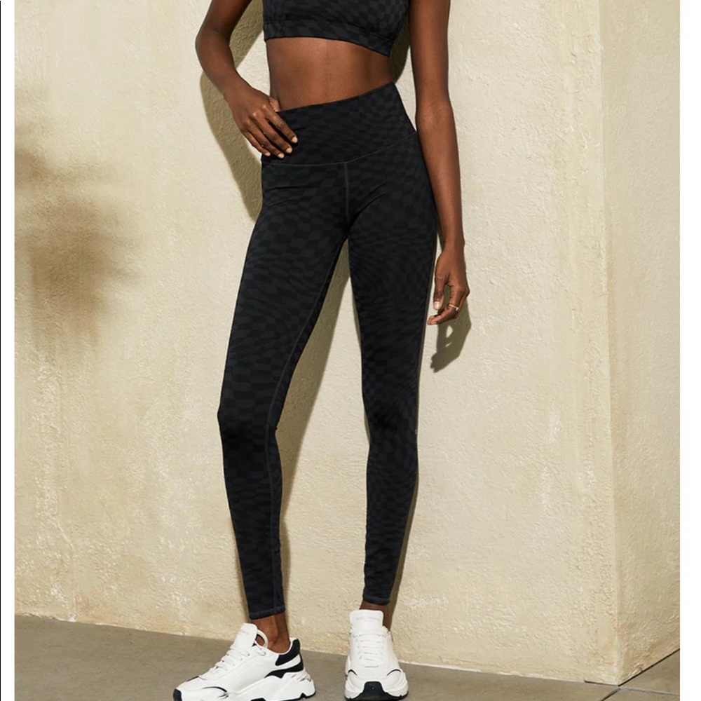 Brand new Alo Yoga Jacquard High-Waist Checkered Legging